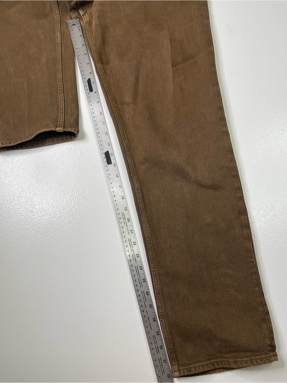 Abercrombie & Fitch Pants Womens 30 10 Brown The 90s Straight Ultra High Rise - Picture 12 of 12